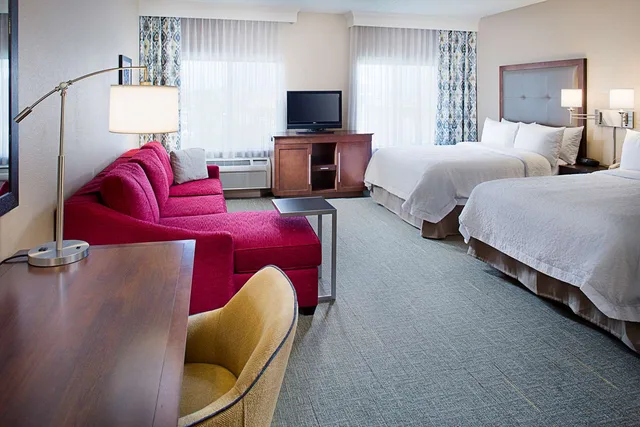 جناح استوديو بسريرين كوين، Hampton Inn Suites Palmdale 4/9