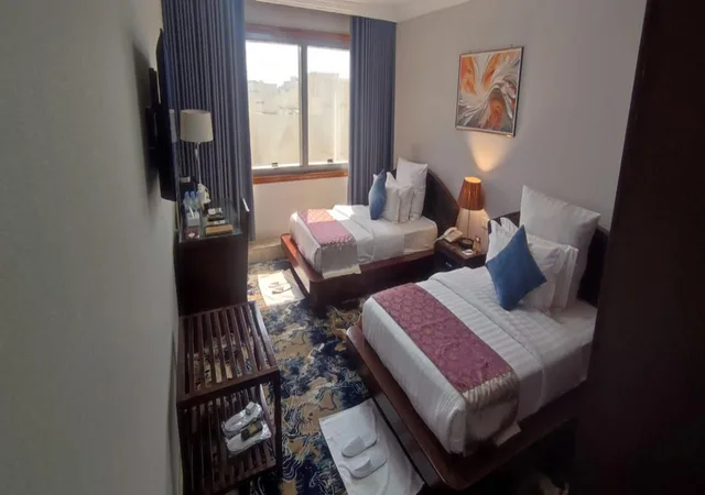 غرفة ديلوكس بسرير مزدوج أو سريرين منفصلين، فندق الازهر جده(Al Azhar Hotel Jeddah) 2/2