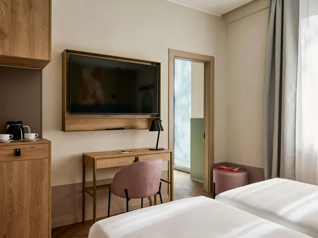 غرفة ديلوكس بسريرين منفصلين، Hotel Giacomo Morra Alba - Handwritten Collection 4/9