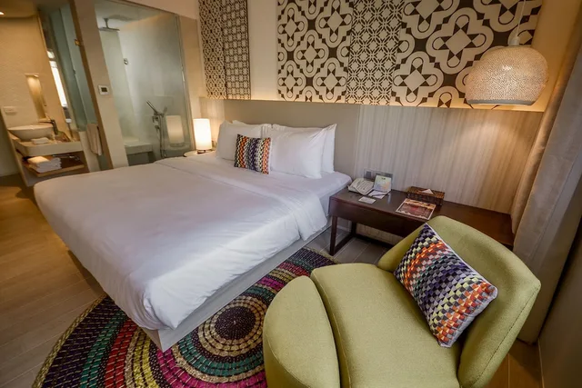 غرفة ديلوكس بسرير كينج، Hue Hotels and Resorts Puerto Princesa Managed by HII 4/8