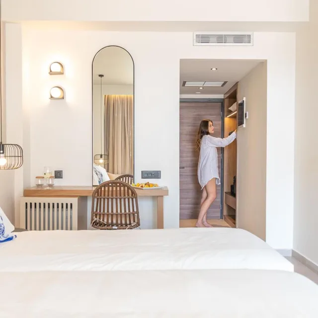 غرفة بريميوم ثلاثية بإطلالة على البحر، Iolida Corfu Resort & Spa by Smile Hotels 10/10