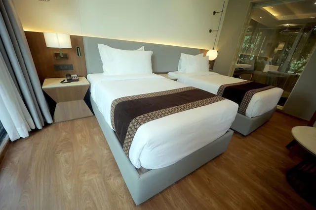 غرفة سوبيريور بسريرين منفصلين، Wyndham Garden Jim Corbett Chhoi 4/6