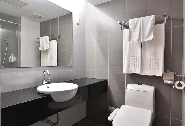 غرفة بزنس ثلاثية بسريرين كوين، Hotel Hi Xinmin 4/5