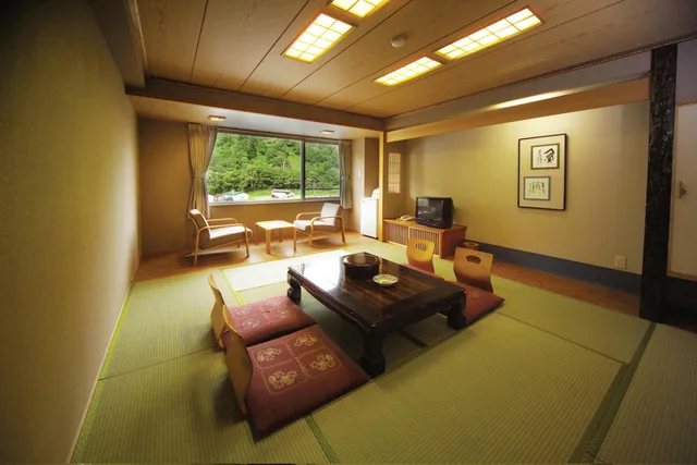 غرفة يابانية عائلية، Sounkyo Onsen Choyo Resort Hotel 4/5