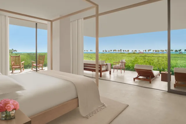 جناح ركني بإطلالة على البحر بغرفة نوم واحدة، The Riviera Maya EDITION at Kanai 2/3