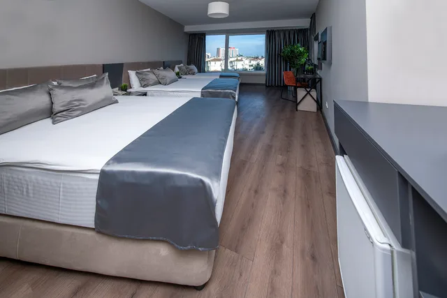 غرفة عائلية بسرير مزدوج، Tourist Hotel Antalya 2/3