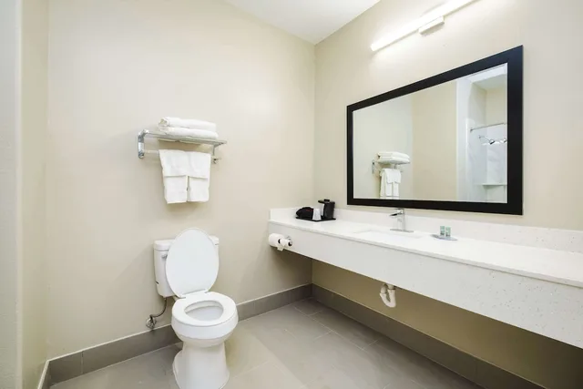 غرفة قياسية بسرير كينج بمطبخ صغير لذوي الإعاقة، SureStay Studio by Best Western Conroe Downtown 7/7