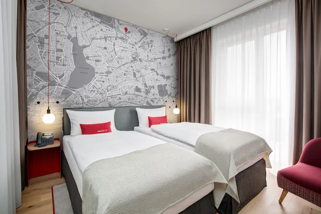 غرفة بزنس بسرير مزدوج، IntercityHotel Hamburg-Barmbek 2/5