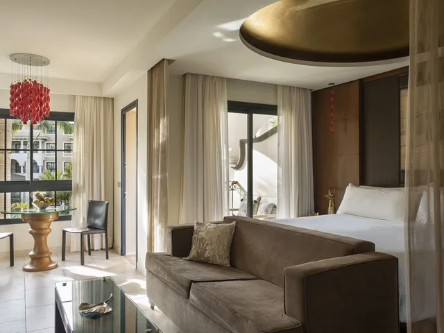غرفة ديلوكس بسريرين منفصلين مع أريكة، Gran Melia Palacio de Isora 10/10