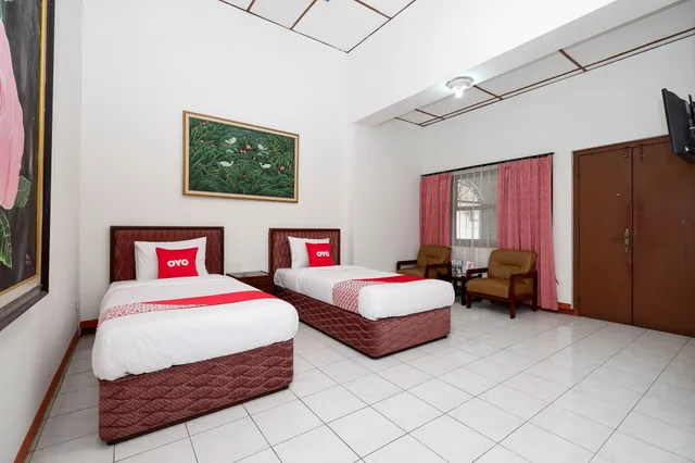 غرفة ديلوكس بسريرين منفصلين، Super OYO Capital O 1644 Hotel Griya Kencana 7/10