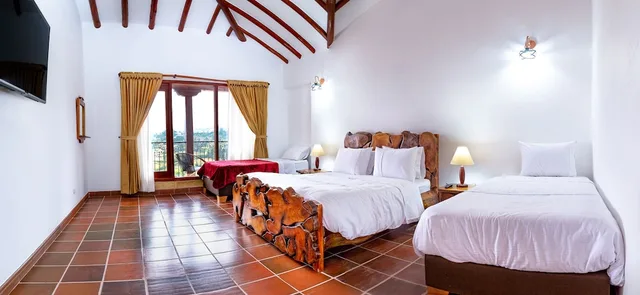 غرفة قياسية رباعية، Hotel Campestre Cordillera de Los Andes 4/8