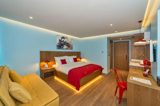 غرفة ديلوكس بمطبخ صغير، Hotel Taksim Nis (ex. Endless Hotel Taksim) 6/10