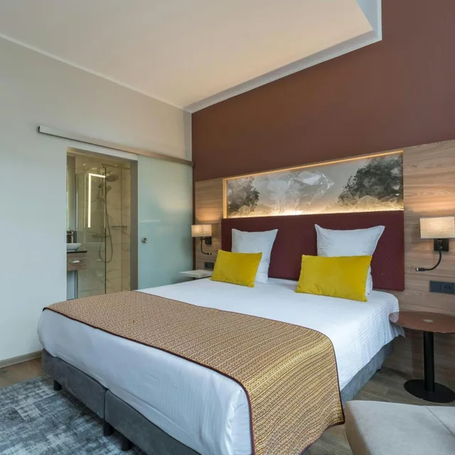 غرفة ديلوكس بسرير كينج، Leonardo Hotel Antwerp 3/8