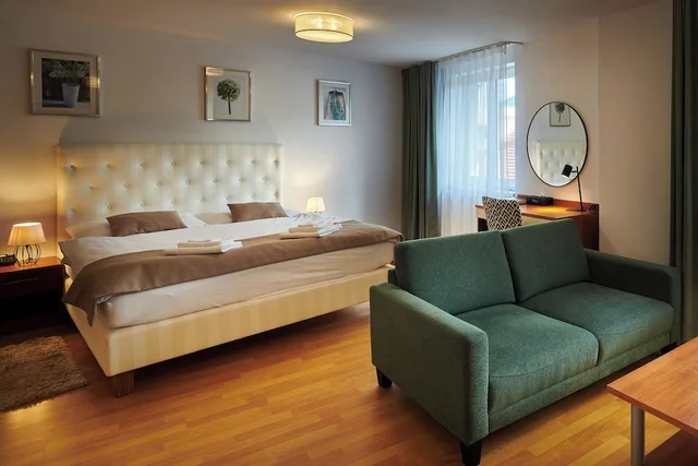غرفة بسرير كوين بغرفة نوم واحدة، Urpin City Residence 4/9
