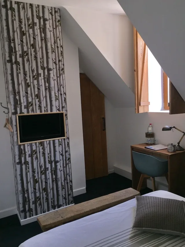 غرفة أساسية مفردة بسرير كوين، Boutique Hotel B&B Fleurie 2/4