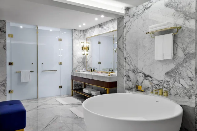 جناح ملكي بغرفتي نوم، Le Meridien Dubai Hotel and Conference Centre 5/6