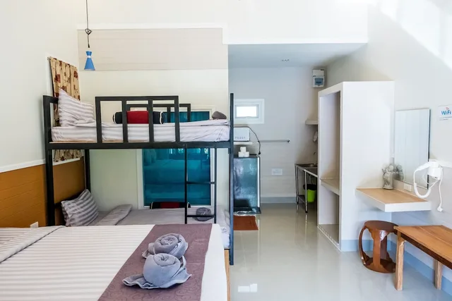 غرفة عائلية بسرير كوين، My Home Lantawadee Resort 5/5