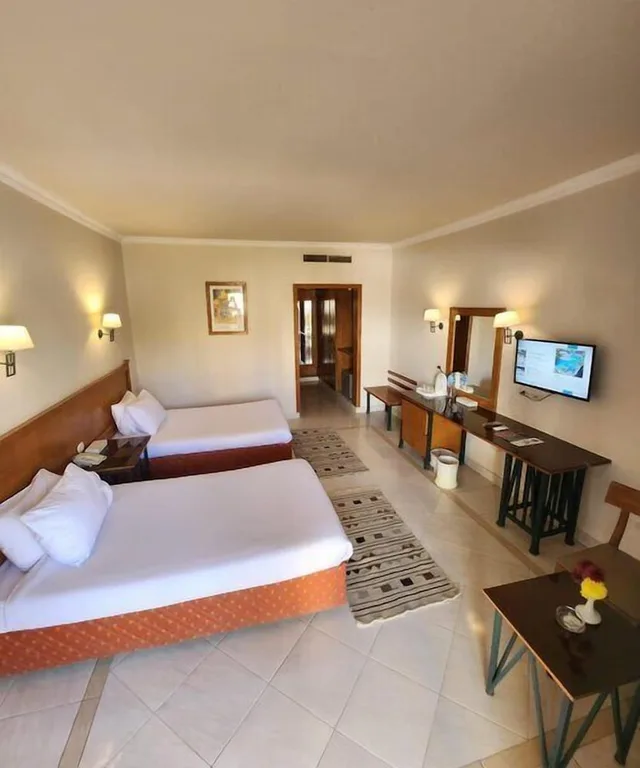 بنغل بسريرين منفصلين، Regina Resort and Aqua Park Hurghada 5/10