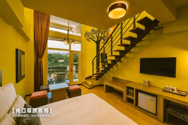 Kenya, 3 Double Beds، Leofoo Resort Guanshi 1/1