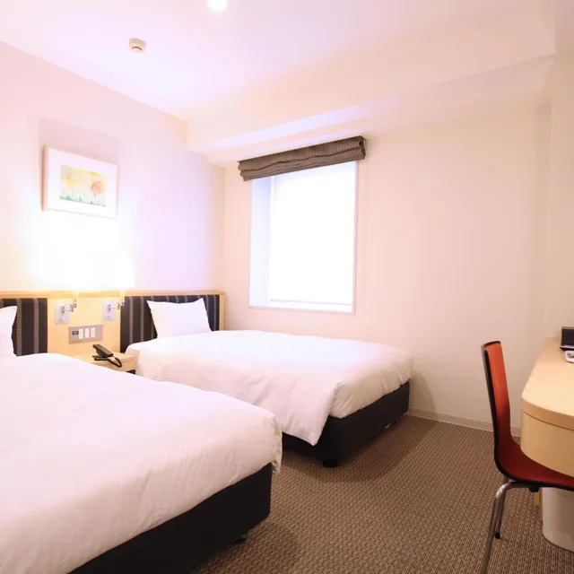 غرفة قياسية بسريرين منفصلين، KOKO Hotel Sendai Station West 3/5