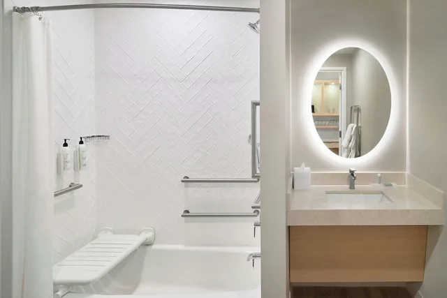 جناح استوديو بسرير كينج مع أريكة، Towneplace Suites By Marriott Calhoun 10/10