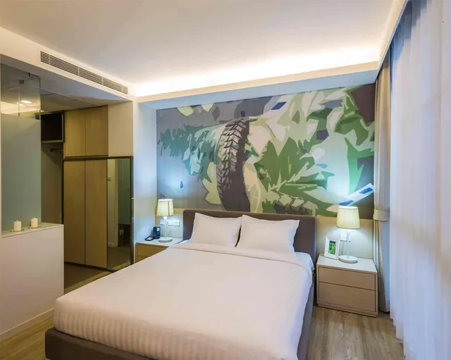 غرفة ديلوكس بسريرين منفصلين بشرفة، The Idle Hotel & Residence 7/10
