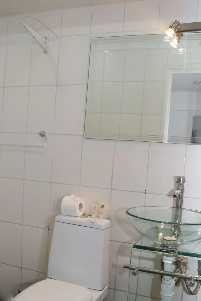 غرفة كلاسيكية ثلاثية بسرير كوين وسرير فردي بغرفة نوم واحدة، Tremo Parque Bustamante 8/8