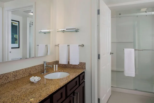 جناح بسرير كينج بغرفة نوم واحدة مع أريكة لذوي الإعاقة، Residence Inn New Orleans Metairie 7/9