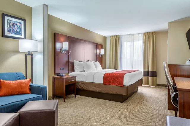 جناح بسرير كينج، Comfort Suites Savannah Gateway I-95 4/6