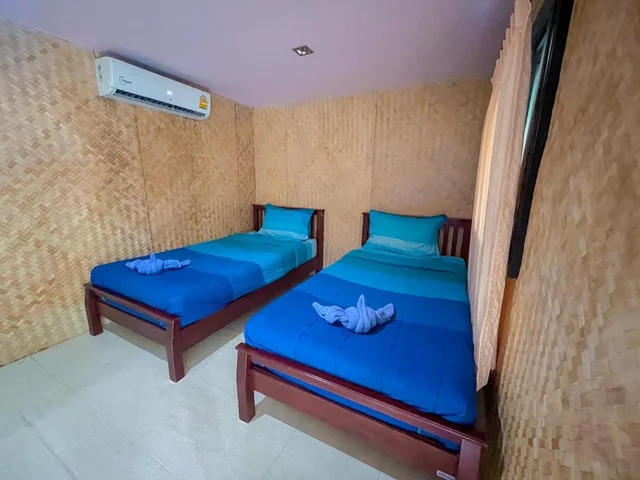 بنغل بسريرين منفصلين بإطلالة على الحديقة، View Garden Resort 4/5