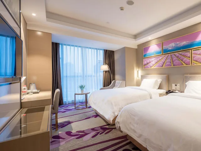 غرفة ديلوكس بسريرين منفصلين، Lavande Hotel (Ganzhou Railway Station Branch) 2/2