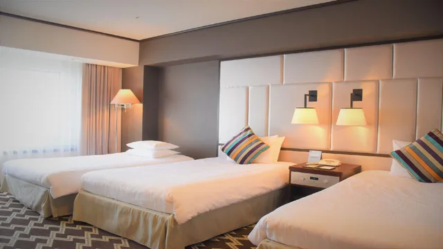 غرفة قياسية ثلاثية بثلاثة أسرّة، Okura Act City Hotel Hamamatsu 1/1