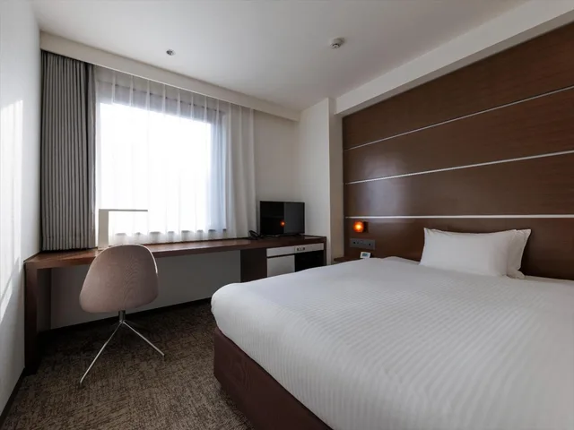 غرفة قياسية بسرير مزدوج، JR KYUSHU HOTEL KAGOSHIMA 2/4