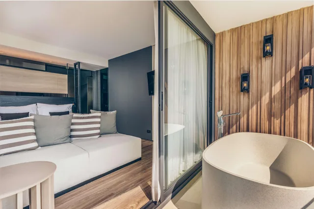 غرفة تنفيذية بسرير كينج، Bayphere Hotel Pattaya JC 9/9