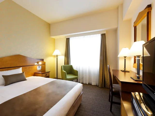 غرفة مفردة بسرير مزدوج للمدخنين، Hotel Resol Gifu 2/3