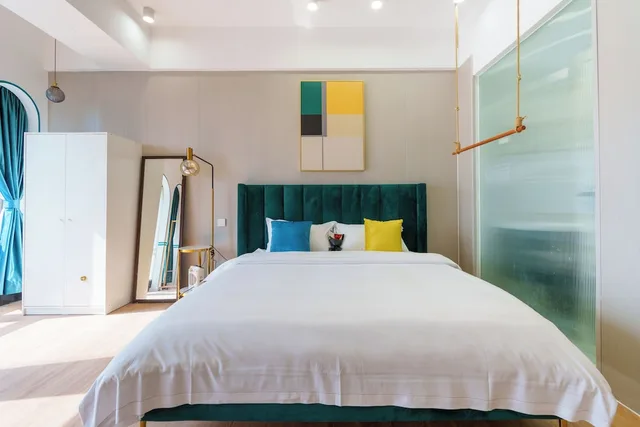غرفة قياسية بسرير كوين، Sunny Private Apt Of Grand Continental 8/10