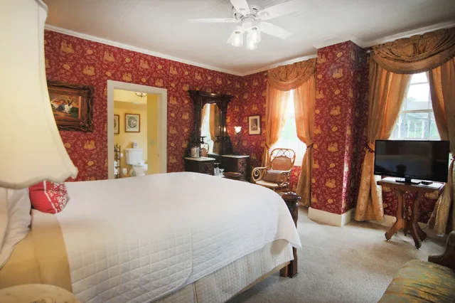 غرفة بسرير كوين بحمام خاص، Amelia Island Williams House 1/3