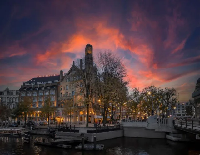 غرفة قياسية بسرير مزدوج أو سريرين منفصلين، Clayton Hotel Amsterdam American 1/1