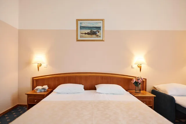 غرفة عائلية بإطلالة على البحر، Hotel Lovran 7/10