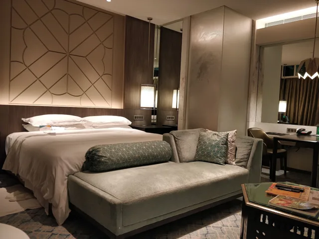غرفة حصرية كلوب تنفيذية بسريرين منفصلين بإطلالة على المدينة بشرفة، Itc Kohenur A Luxury Collection Hotel Hyderabad 3/3