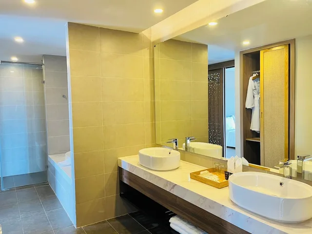 جناح بسرير كينج بإطلالة على البحر بشرفة، Sonaga Beach Resort & Villas Phu Quoc 6/6