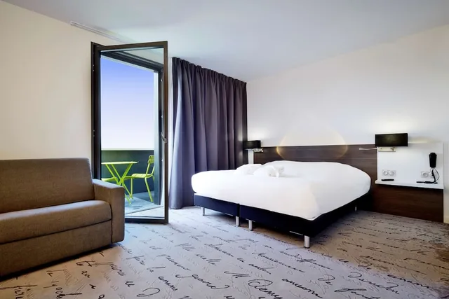 غرفة قياسية بسريرين مزدوجين، KYRIAD TROYES CENTRE 2/5