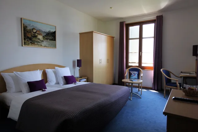 غرفة سوبيريور بسريرين منفصلين، Hotel Bon Rivage 3/9