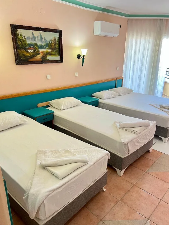 غرفة قياسية بسريرين مزدوجين، Kleopatra Sun Light Hotel 1/1