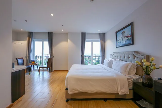 استوديو بسرير كوين، RHM Luxury Hotel And Suite 1/2