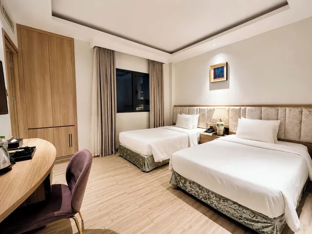Inner, Deluxe, Twin Beds, with View, Bathtub، Nicecy Hotel Suites Spa 4/10