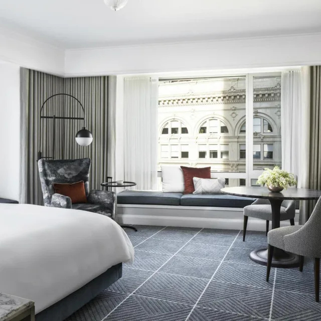 غرفة ديلوكس بسرير كينج بإطلالة لذوي الإعاقة، Four Seasons Hotel San Francisco 2/3