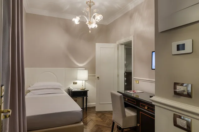 غرفة كلاسيكية مفردة، Plaza Hotel Lucchesi 8/8