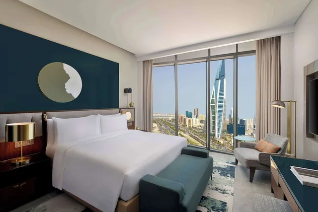 جناح بانورامي بسرير كينج بغرفتي نوم، Conrad Bahrain Financial Harbour 2/6