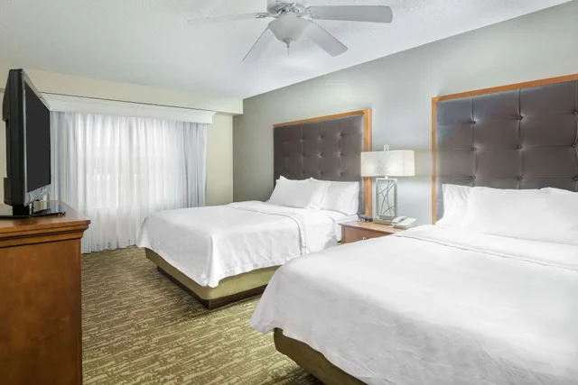 جناح بسرير كينج وسريرين كوين بغرفتي نوم لذوي الإعاقة، Homewood Suites by Hilton Holyoke-Springfield/North, MA 2/9